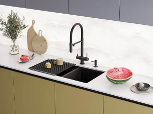 Кухонная мойка Omoikiri Taki 85-2-LB-U/IF-GB Side