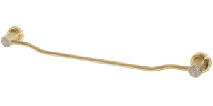 Держатель для полотенец Boheme Royal Cristal 10922-G / 10922-G-B, золото, белые кристаллы