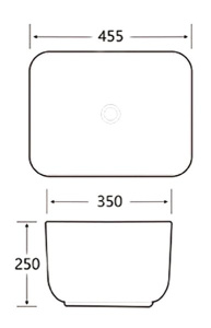 Умывальник SantiLine SL-1113MB