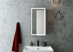 Шкаф-зеркало Континент Mirror Box LED 35