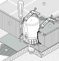 Встраиваемый механизм Hansgrohe 10452180