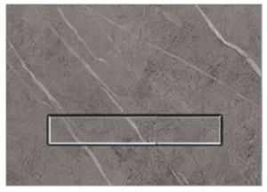Кнопка для инсталляции KK POL Vitrum Grande V1 Quartz 350/PPK/413-00-03 / 350/PPK/414-00-03, Pietra Grey