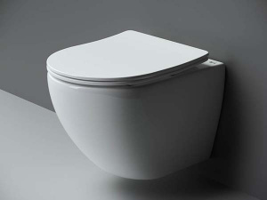 Подвесной унитаз CeramicaNova Metropol CN4002 Rimless Soft Close