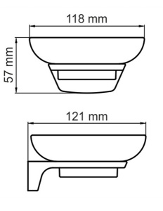 Мыльница Wasserkraft Glan K-5129