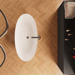 Акриловая ванна Frank F6123 White, 170х81, белый