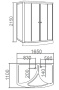 Душевая кабина Cerutti Lesina CT8342 с сауной