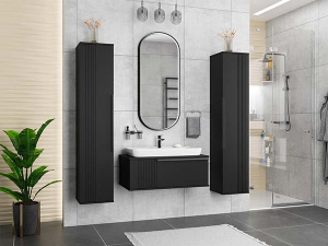 Пенал Brevita Savoy 35 черный
