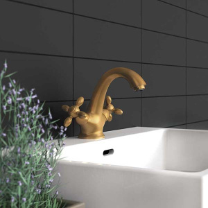 Смеситель для умывальника Rubineta Venecia-2 Cross