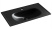 Умывальник CeramicaNova Sabo CN13002MB / CN13003MB, 101х46, черный матовый