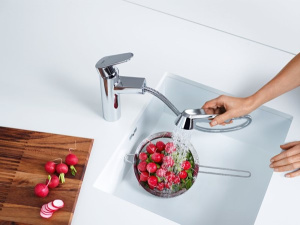 Смеситель для кухонной мойки Grohe Eurodisc Cosmopolitan 32257002