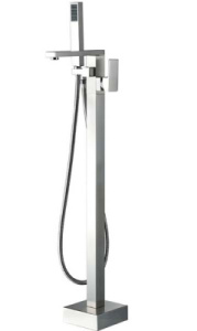 Смеситель для ванны Boch Mann Albano BM7774 / Albano Brush Nickel BM8924 напольный, хром