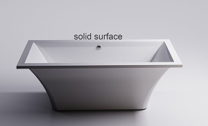 Ванна из искусственного камня Astra-form Лотус Solid белая, 185х85
