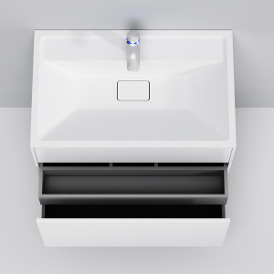 Тумба под умывальник AM.PM Inspire V2.0 80 / 100 подвесная белый матовый, 100, белый матовый