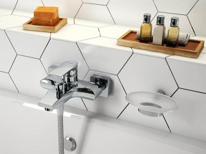 Смеситель для ванны Ferro Algeo Square BAQ1