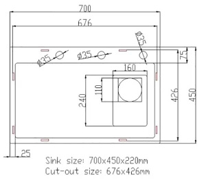 Кухонная мойка Stellar S7045NB-A с доской