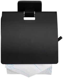 Держатель для туалетной бумаги Rea Oste 05 Black Matt 80045