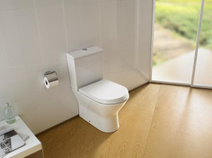 Напольный унитаз Roca Nexo Compact, белый