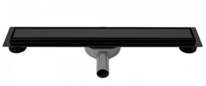 Душевой трап Rea Pure Neo Pro Black двусторонний 50 / 60 / 70 / 80 / 90 / 100, 50 см