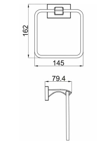 Держатель для полотенец Gappo G0704-9