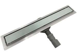 Душевой трап Roxen White Glass, 60 см