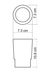 Стакан Wasserkraft C180