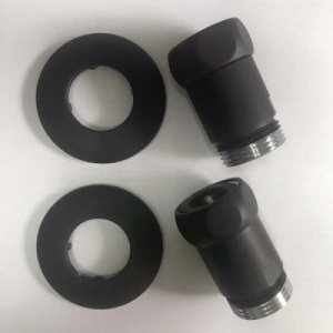 Комплект прямых американок Smart Black / White 1х1 Г/Ш, белый