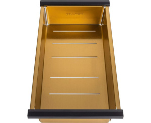 Кухонная мойка Paulmark Next-Multi Sink 58 Uni PM785845-BG с коландером, ролл-матом и разделочной доской