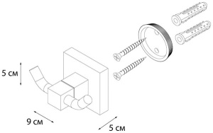 Крючок Fixsen Metra FX-11105A