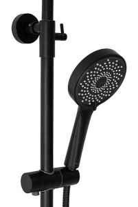 Душевая стойка Rea Max Black REA-P6615 с термостатом