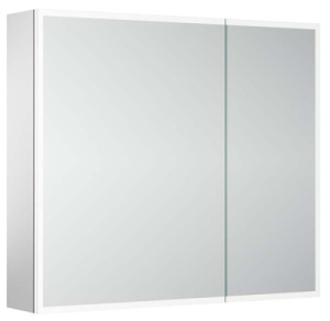 Шкаф-зеркало Sancos Evoke 80 / 90, 80х70, белый матовый