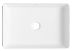 Умывальник Wellsee FreeDom 2.0 323012000 / 323015000 / 323018000, 50х34, белый матовый