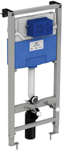 Комплект инсталляции Ideal Standard Prosys Frame 120 M с подвесным унитазом Tesi AquaBlade и кнопкой Oleas M3, белый