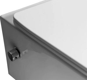 Подвесной унитаз SantiLine SL-5004SM-BD с функцией биде