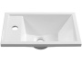 Умывальник Belux Мини 400 белый матовый Solid Surface