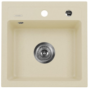 Кухонная мойка Deante Zorba ZQZ-1103 / ZQZ-2103 / ZQZ-7103 / ZQZ-A103 / ZQZ-S103, 44х44/шампань