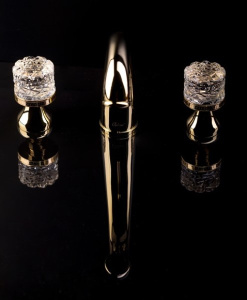 Смеситель для умывальника Boheme Crystal 297-CRST