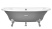 Чугунная ванна Roca Newcast Grey A233650000