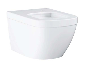 Подвесной унитаз Grohe Euro 39328000 безободковый с крышкой Soft Close
