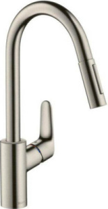 Смеситель для кухонной мойки Hansgrohe Focus 31815000 / 31815800, нержавеющая сталь