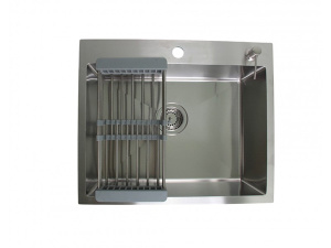 Кухонная мойка Wisent WS-36045D-114 с коландером и дозатором