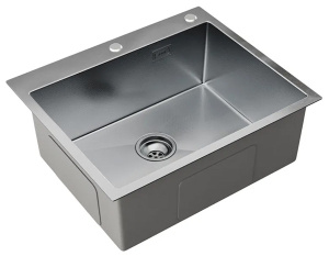 Кухонная мойка Axus LS-5044SD с коландером, дозатором и держателем губки