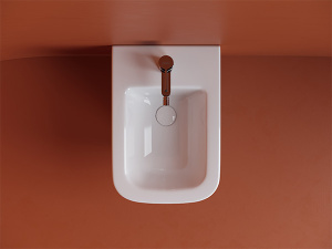 Подвесное биде CeramicaNova Union CN4010