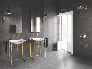 Смеситель встраиваемый Grohe Grohtherm SmartControl 29121GL0 / 29121GN0 термостатический, холодный рассвет глянец