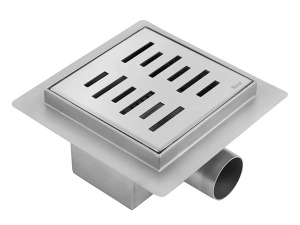 Душевой трап Rea Line Nikiel Matt G6204 / G6205, 12х12 см