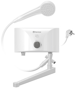 Проточный водонагреватель Thermex Vetro 3500 / 5500 / 6500 combi, 6.5 кВт