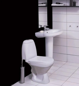 Напольный унитаз Santek Римини 1WH111758, белый