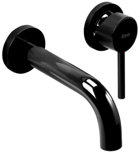 Смеситель встраиваемый Rea Lungo Black Metallic REA-B4421