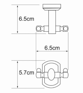 Крючок Wasserkraft Oder K-3023D