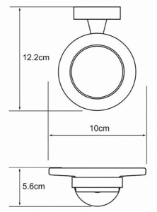 Мыльница Wasserkraft Isen K-4029