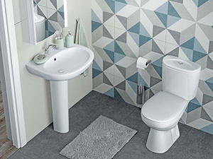 Напольный унитаз Santek Анимо 1WH110032, белый